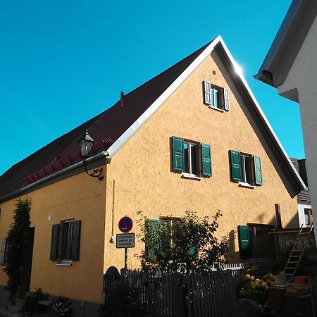 Grossvaters Haus - Oba'S Heisle Apartment Lauingen Bagian luar foto
